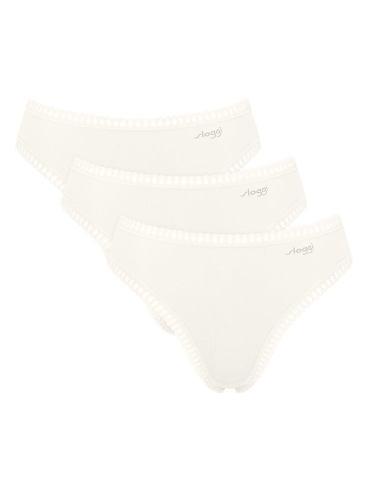 Slip 3er Pack in Weiß