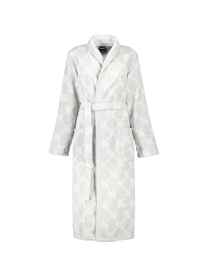JOOP! Bademäntel Damen Schalkragen Cornflower 1645 silber - 76 in silber - 76