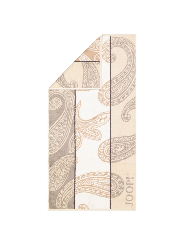 JOOP! Handtücher Contour Paisley 1714 Creme - 37 in Creme - 37