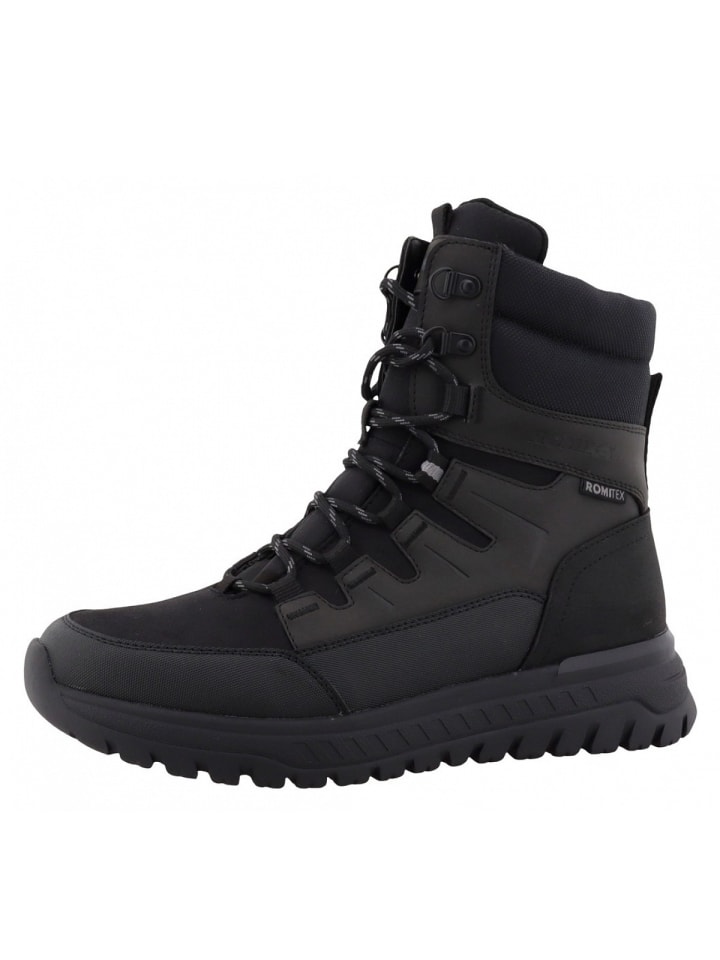 Schnürstiefel in Weiß