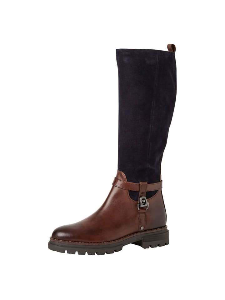 Stiefel in CHESTNUT/NAVY