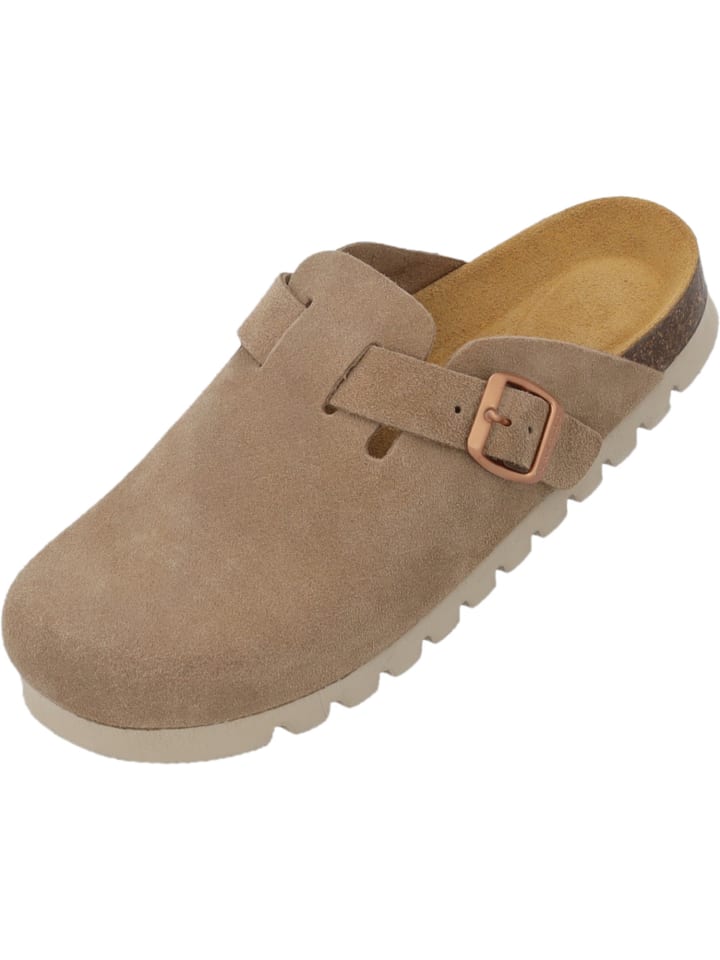 Pantoletten Kiel MP Premium Leather in Beige