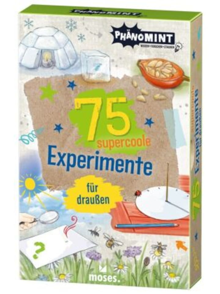 Buch - PhänoMINT 75 supercoole Experimente für draußen