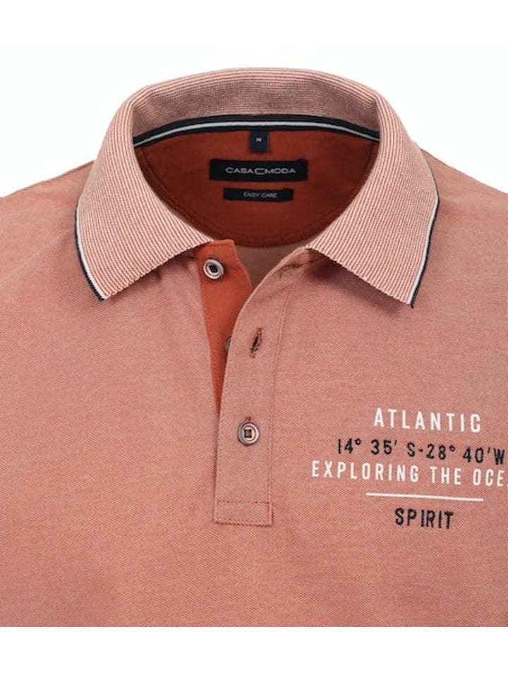 Poloshirt für Herren in orange