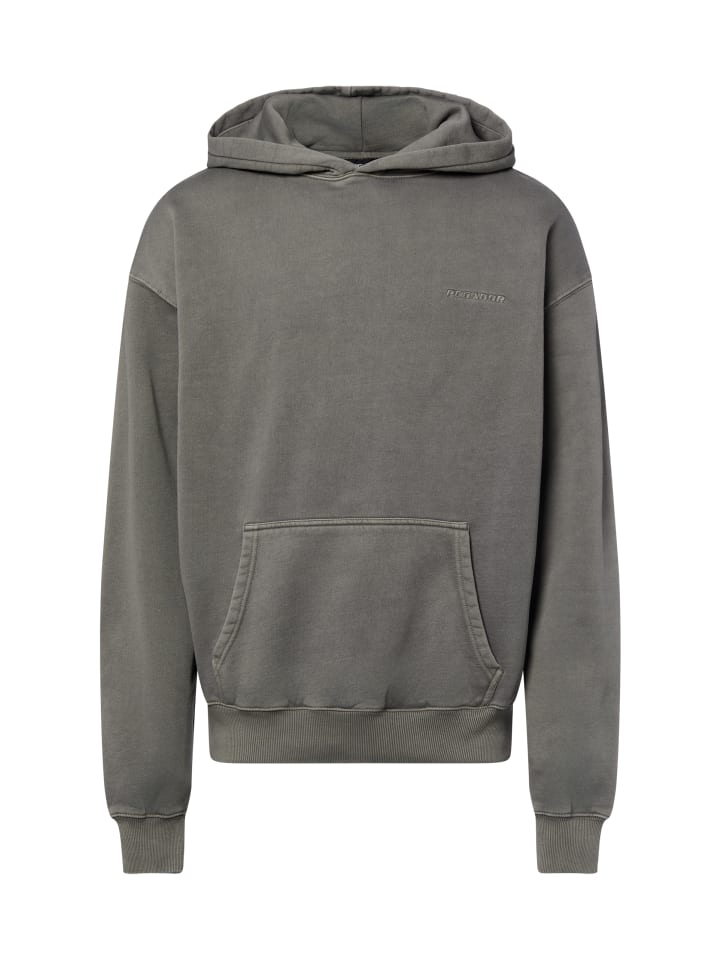 Kapuzenpullover in grau - 0001