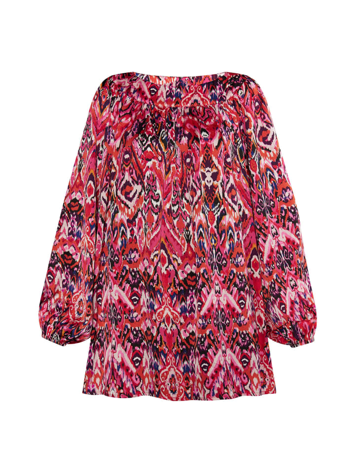 Women Bluse in Pink Mehrfarbig