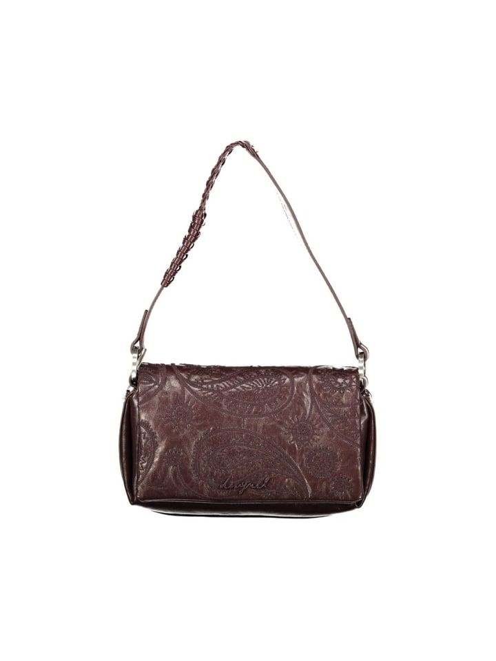 Braun Damen Tasche aus Polyurethan