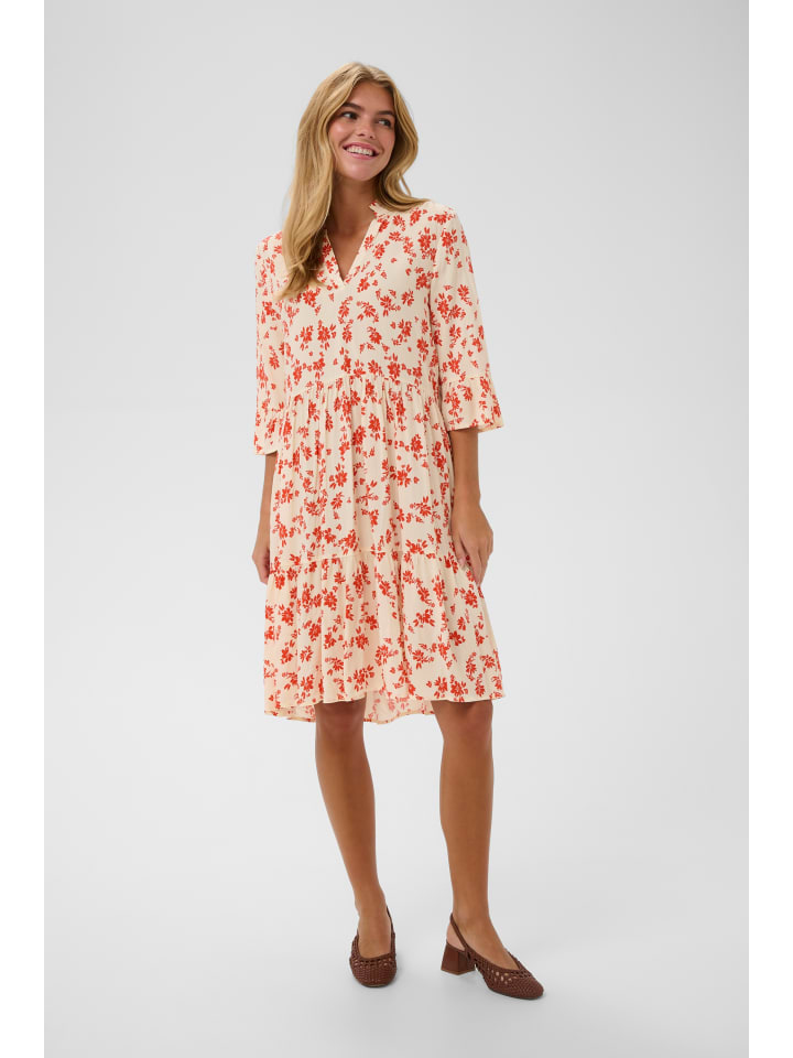 Kleid EdaSZ Casual fit in Seedpearl Valiant Daisy