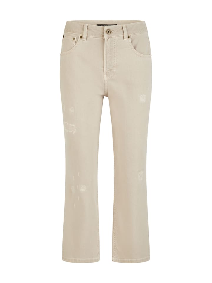 Relax-Fit-Jeans in light taupe