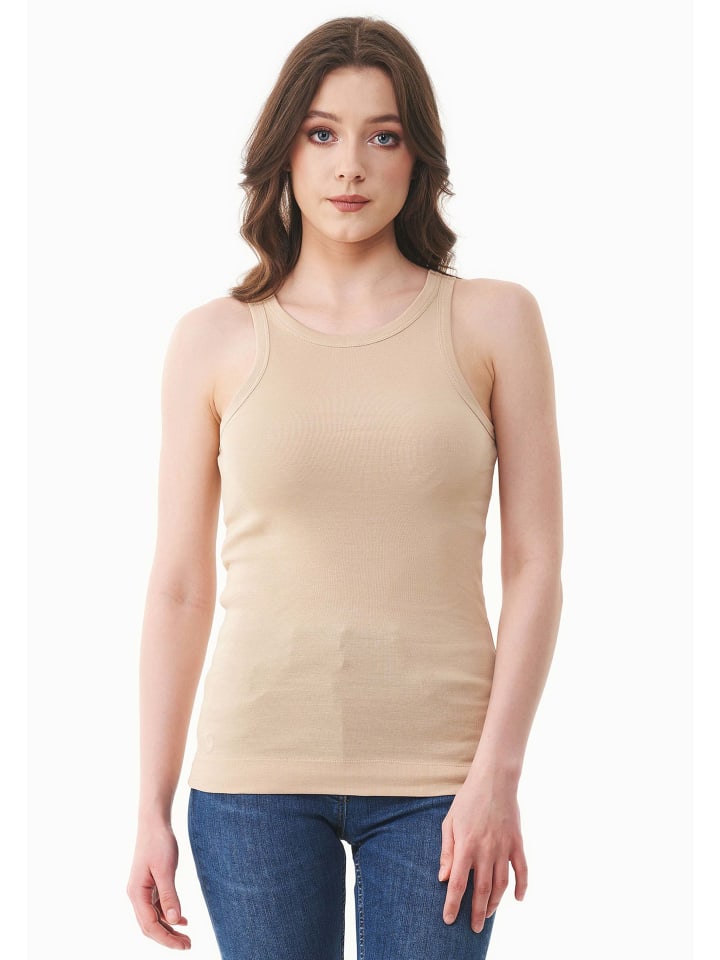 Top "WCASUAL014" in Zartbeige