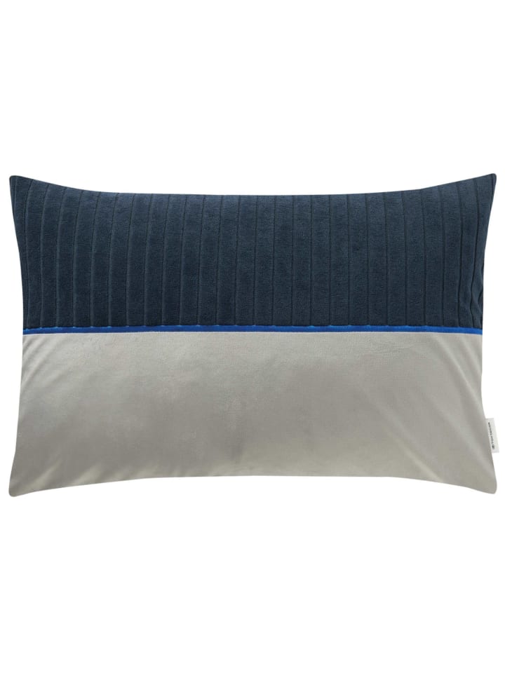 Zierkissenhülle, Dekokissenhülle CORD in Navy