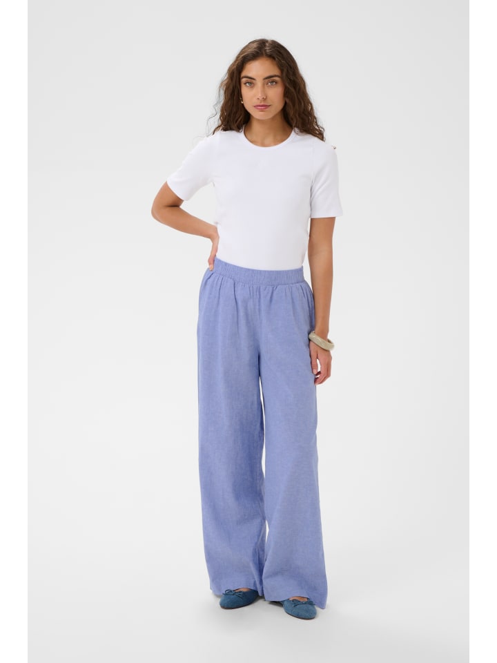 Casual Hose CUarletty Relaxed fit in Powder Blue