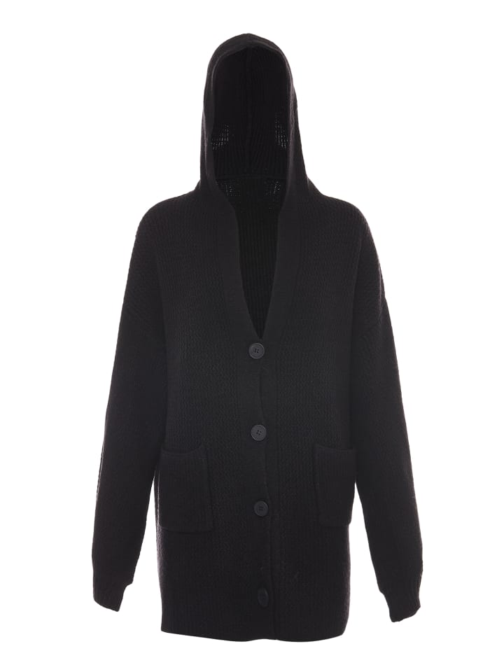 Damen Strickjacke in Schwarz