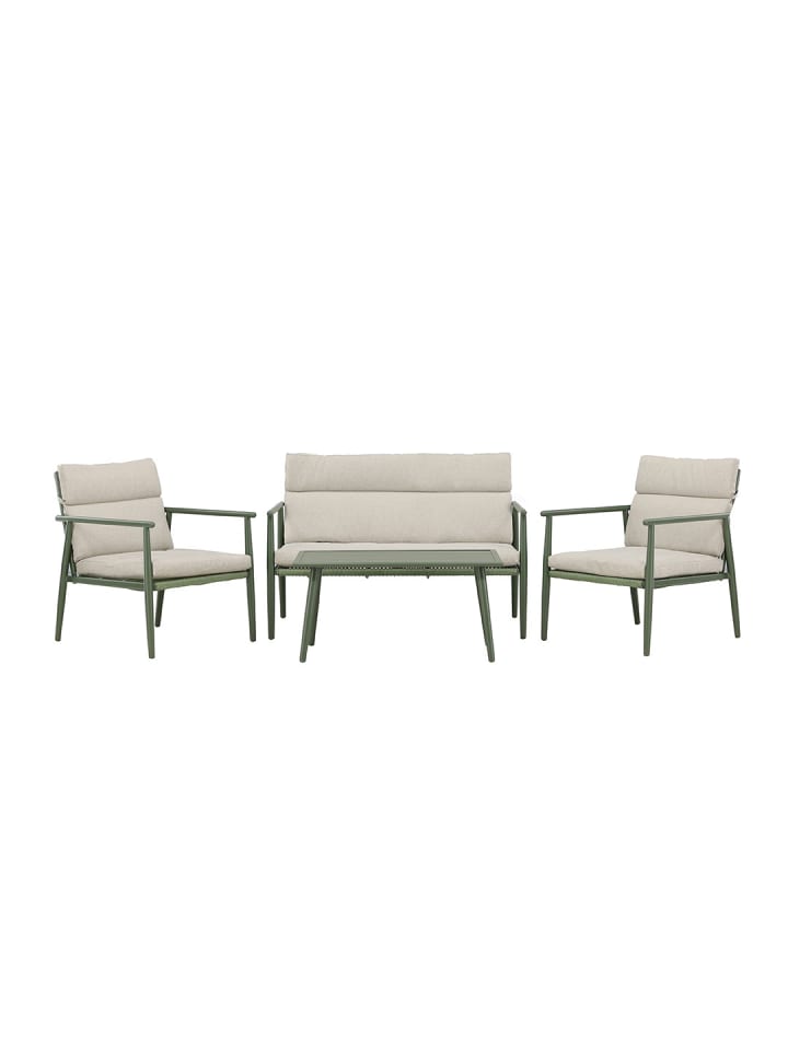 Loungeset Mazzaro Grün 52 x 90 cm
