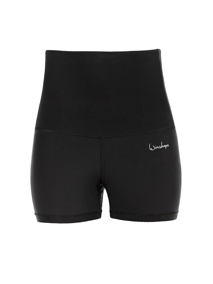 Functional Power Shape High Waist Hot Pants HWL502 in schwarz