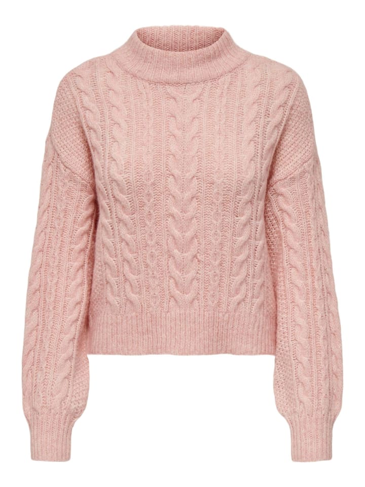 Strickpullover in Silver Pink