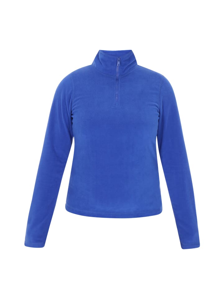 Women Fleece Pullover in Königsblau