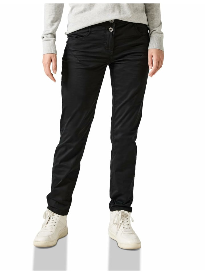 Jeans für Damen in dunkel-grau