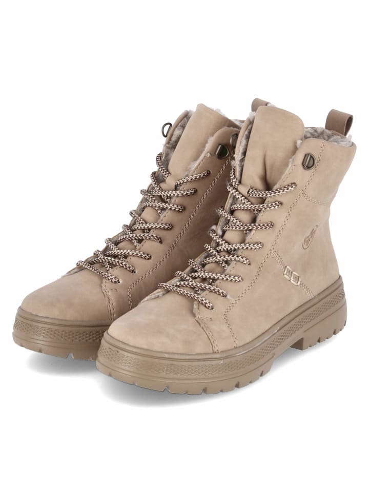 Winterboots in beige