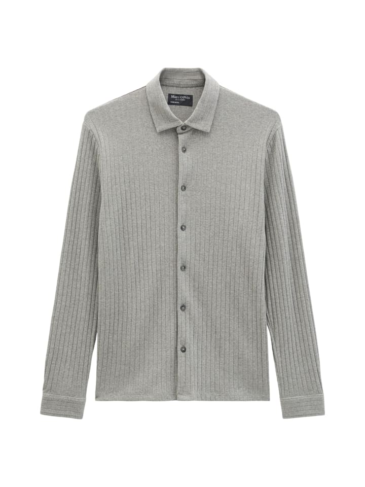 Jerseyshirt regular in Medium Brown Melange