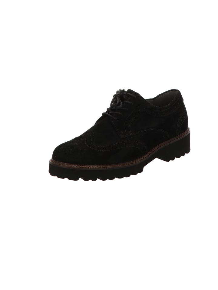 Schnürschuh in schwarz