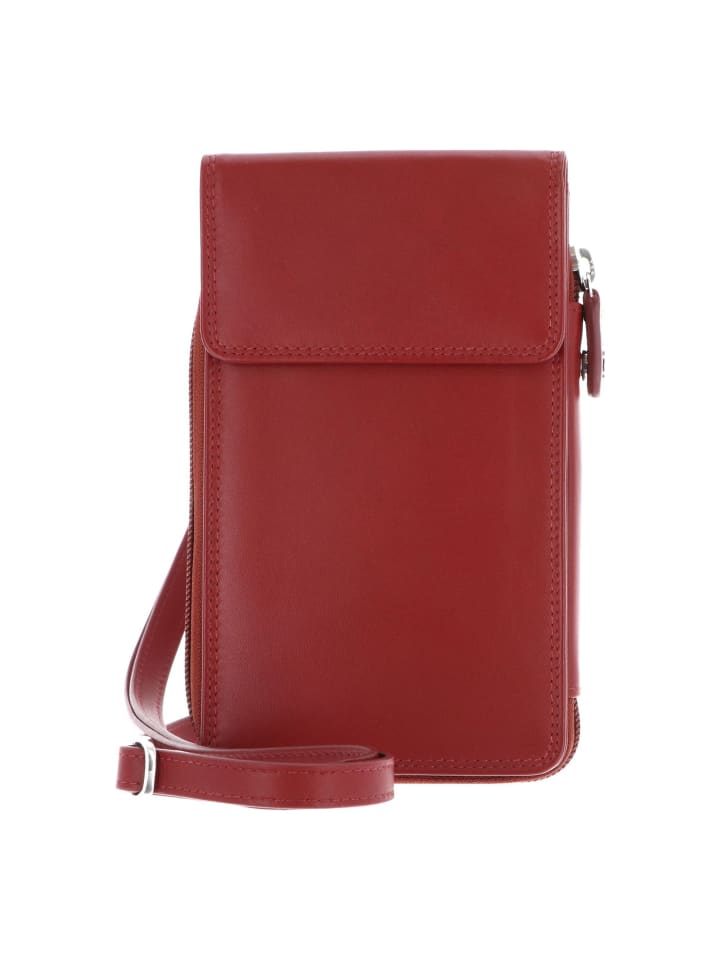 Polo Handytasche Leder 10.5 cm rot