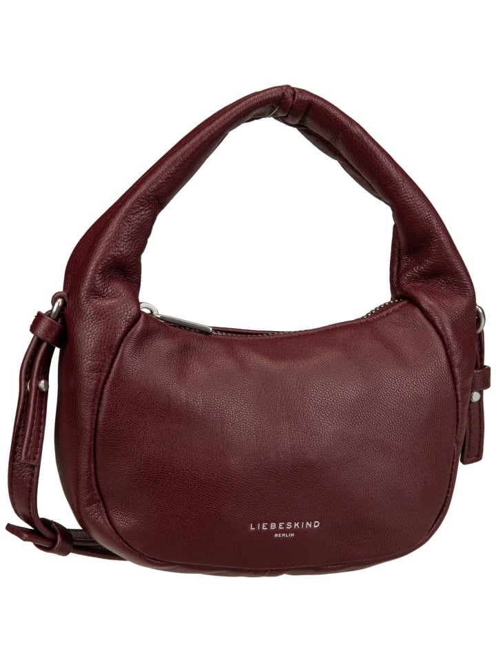 Bodybag Farrah Crossbody S Vintage Goat in Pomegranate