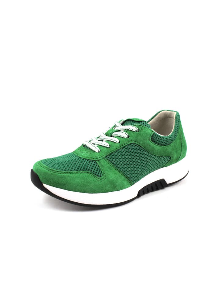 Sneaker Low in grün