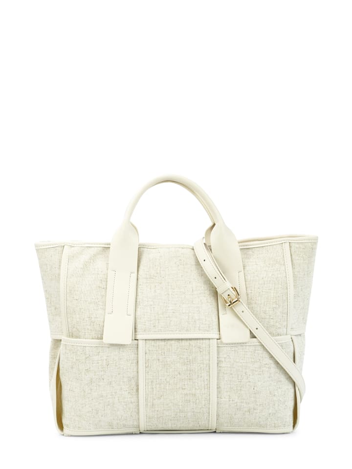 Schultertasche WEIDA in BV23286 creme-natur