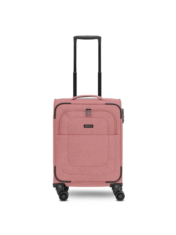 Essentials 12 CABIN 4 Rollen Kabinentrolley 55 cm rose