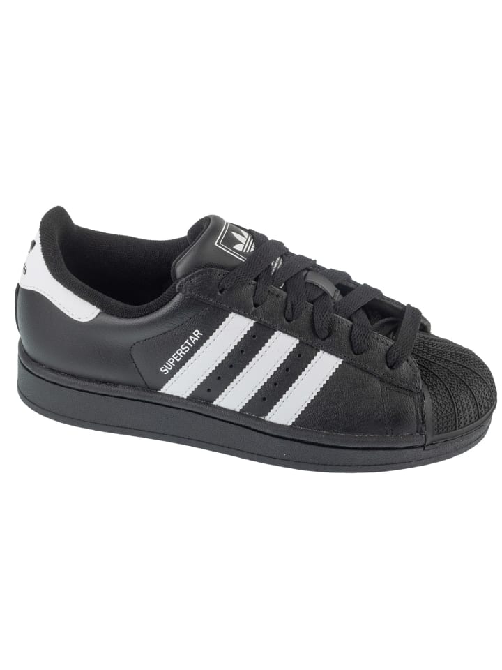 adidas Superstar II J in Schwarz