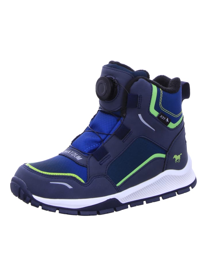 Stiefel Mit Tex-Membran in blau