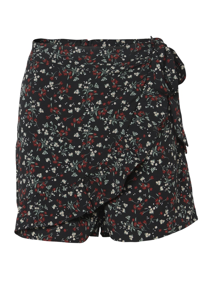 HOSE-SKIRT in schwarz