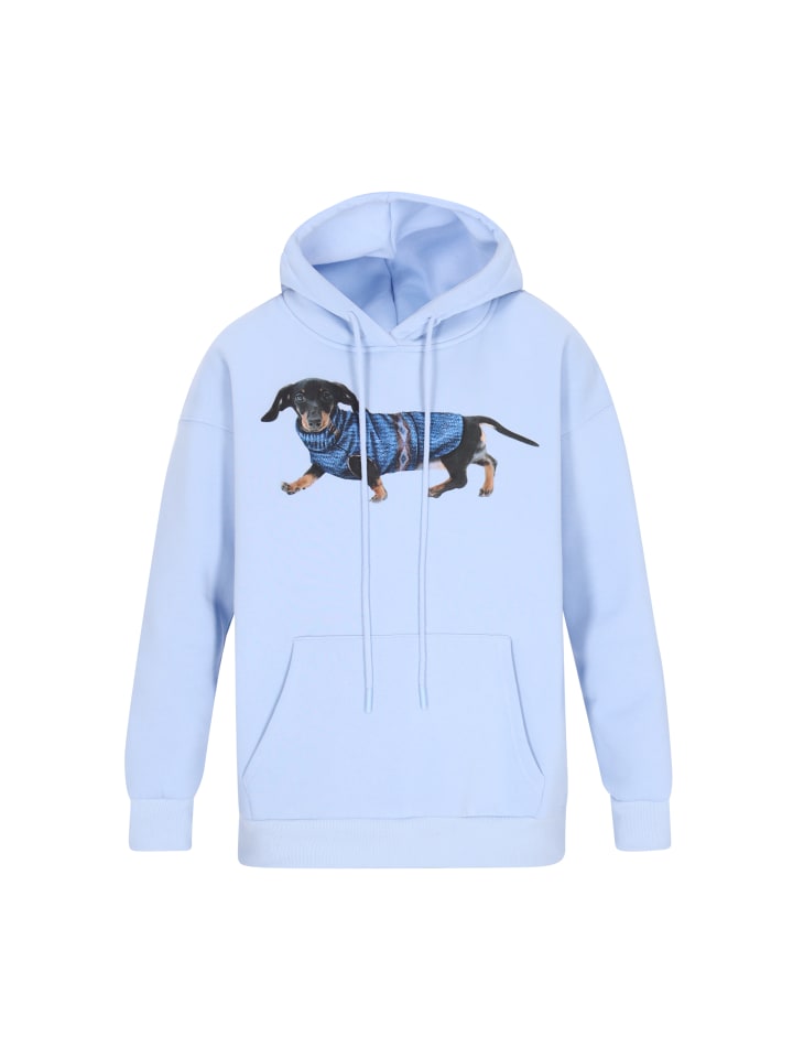 Women Hoodie in light blue
