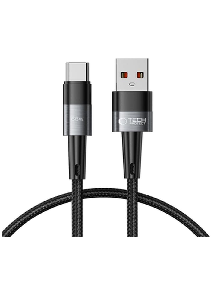 Tech Protect UltraBoost USB-C USB-A Kabel 66 W 6 A 0 5 m