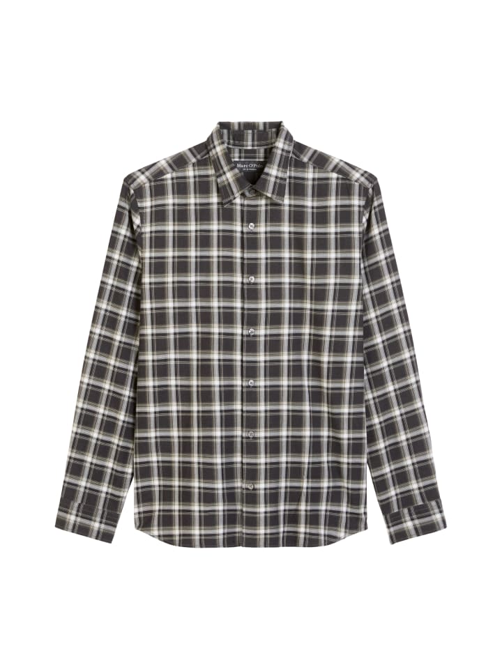 Hemd regular in Medium Grey