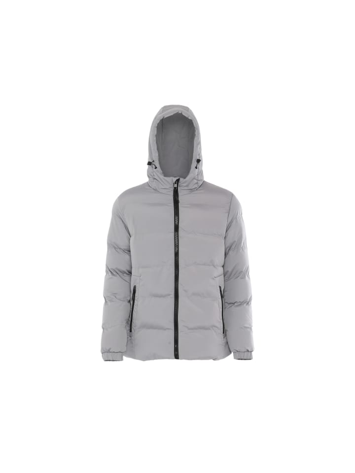 Herren Wattierte Steppjacke in Grau