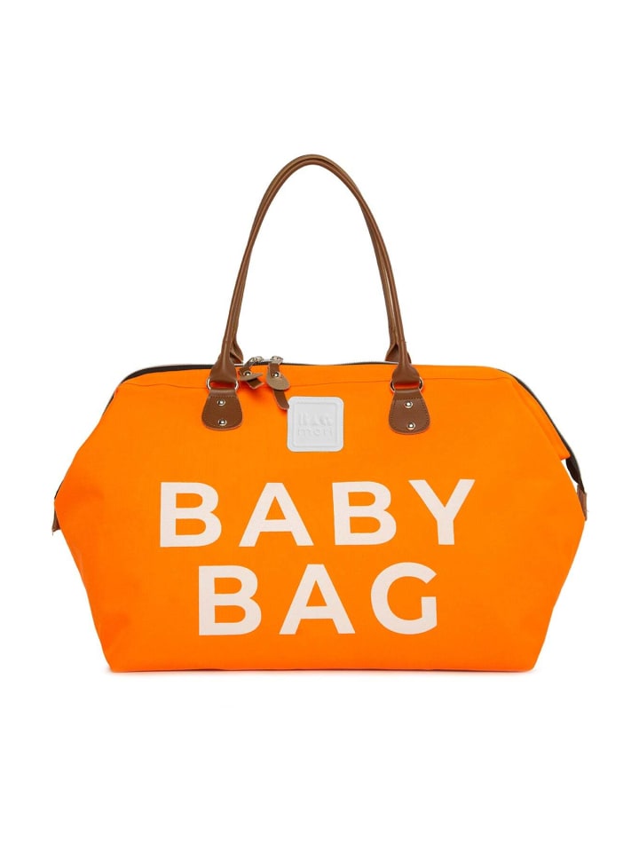 Wickeltasche - Schultertasche in Orange