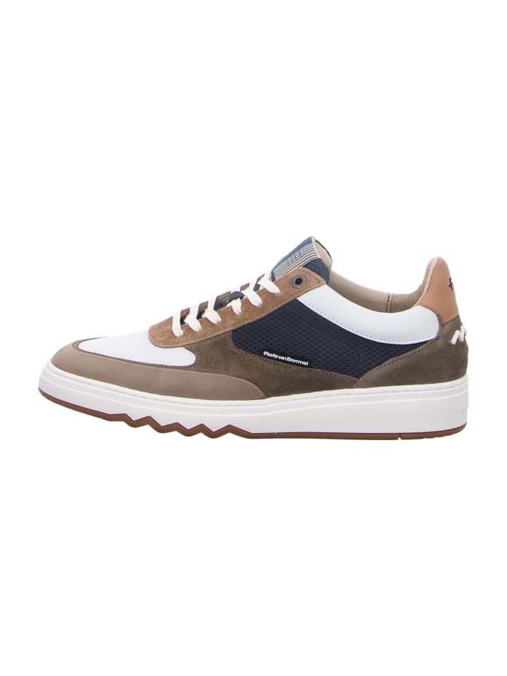 Sportliche Schnürschuhe in Beige