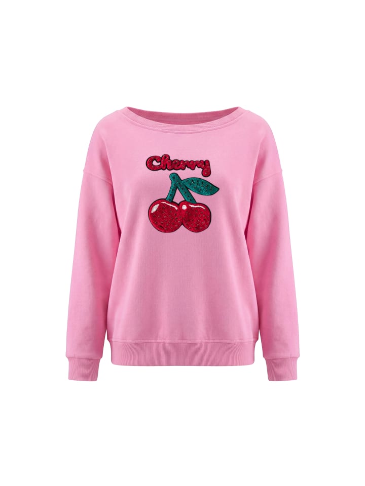Women Sweatshirt in Pink