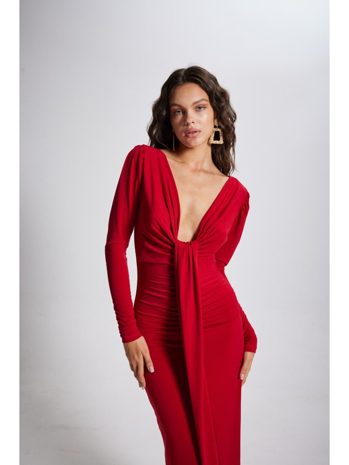 Kleid in Rot