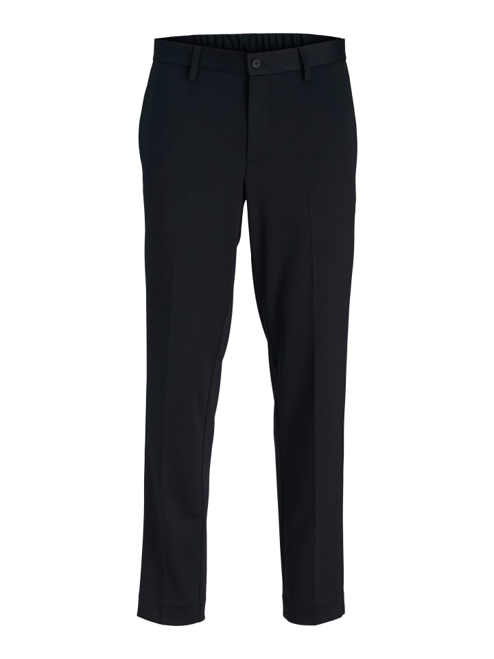 Anzughose JJEJAXON JERSEY TROUSER in dark navy