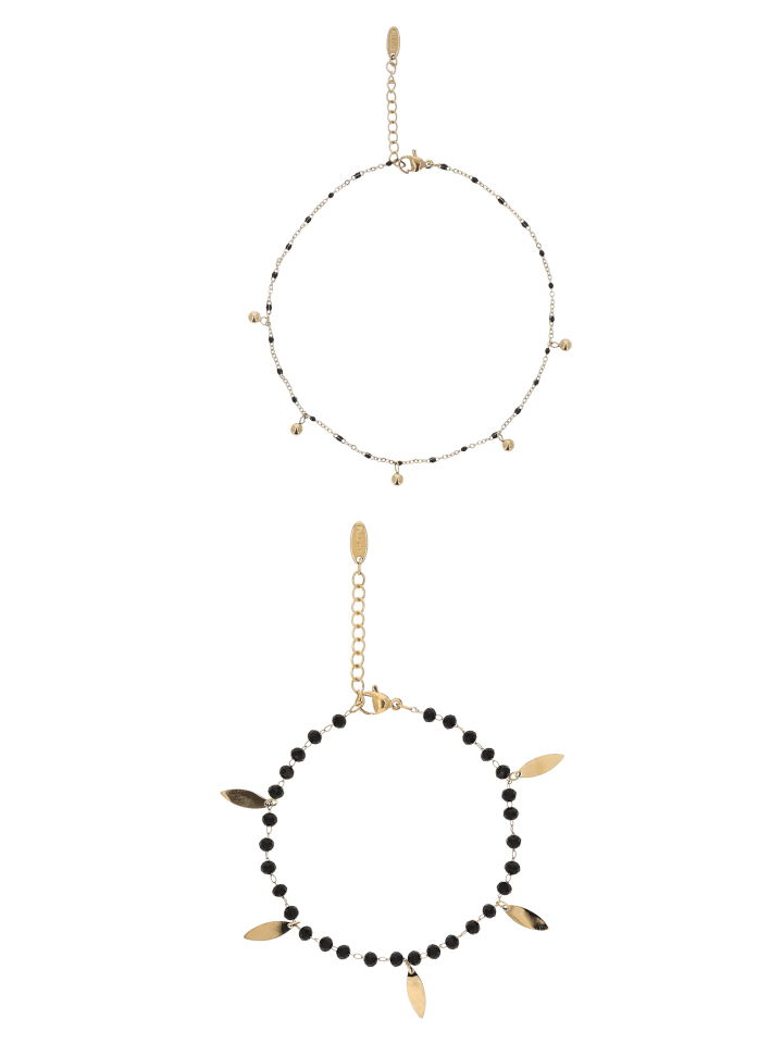 Women Bracelets Set in gold