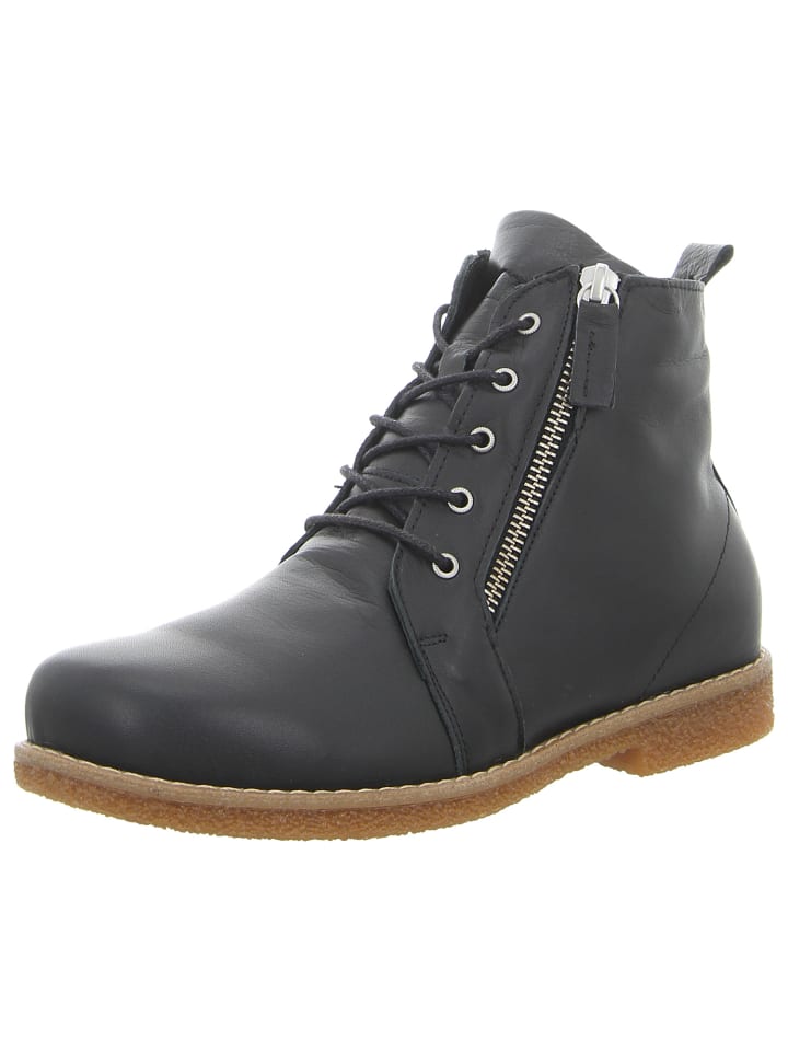 Stiefelette in schwarz