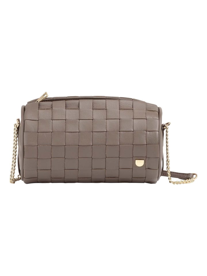 Abigail Umhängetasche Leder 19.5 cm taupe
