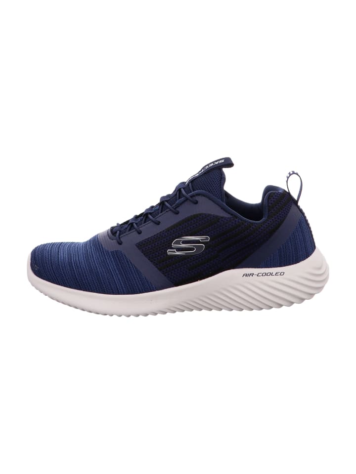 Sportliche Schnürschuhe in Blau
