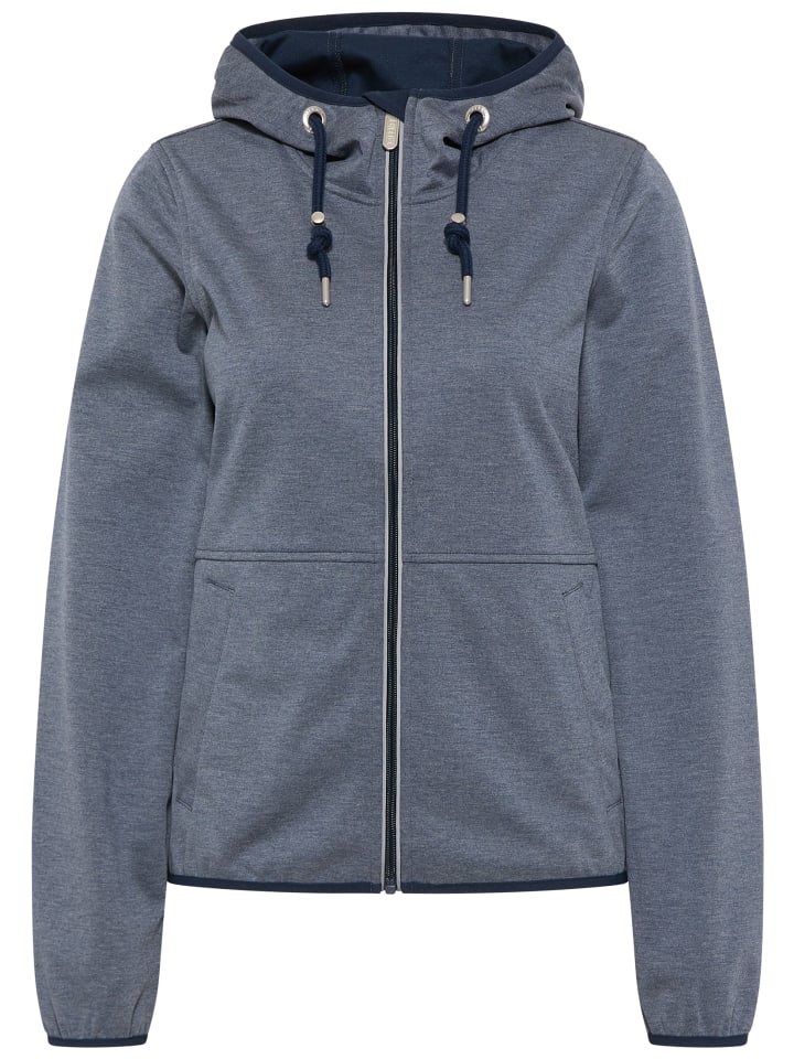 Damen Funktionsjacke in Marine Melange