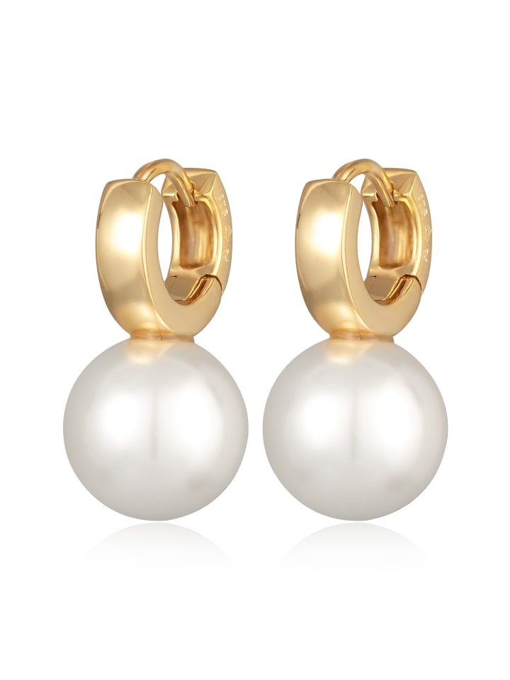 Ohrringe 925 Sterling Silber in Gold