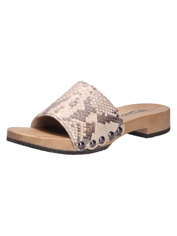 Pantolette BEA in beige