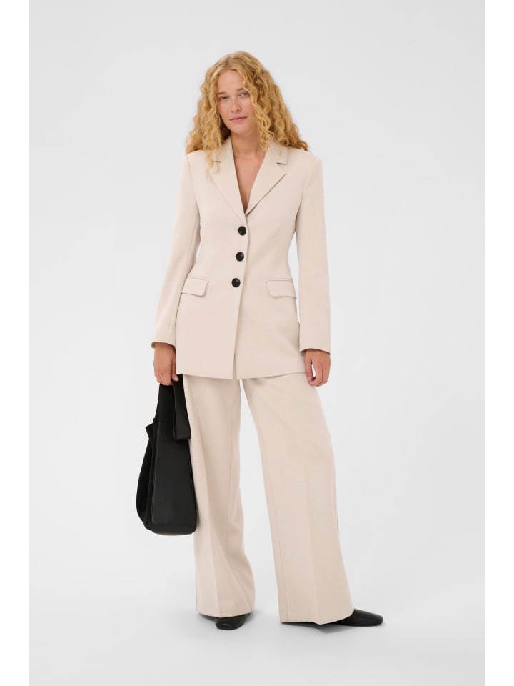 Blazer HOLLYNIW Fitted in Ecru